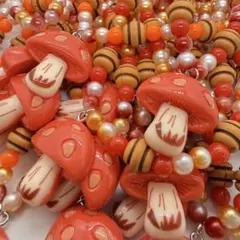 きのこトリミングチョーカー20本セットSサイズ(約24cm)