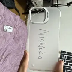 俺のサイン入りiPhoneケース iPhone15