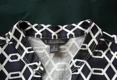 Brooks Brothers 七分袖ブラウス 幾何学模様 Sのサムネイル
