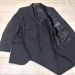 ✨美品✨タカキュー　セットアップスーツ　シルク混　A5 ストライプ