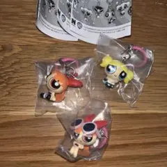 パワーパフガールズ　めじるしアクセサリー　3点セット