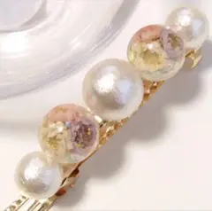 お花バレッタ❤︎