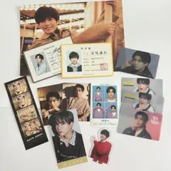 なにわ男子 長尾謙杜　厚紙 カード まとめ売り