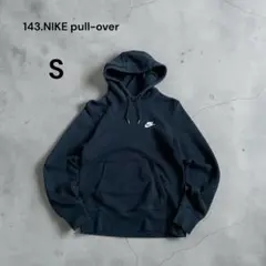USED NIKE パーカー S ブラック ストリート スポーツ 헌 옷