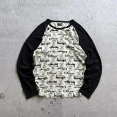 00s cityboy old stussy ワールドツアー ラグラン ロンt - メルカリ