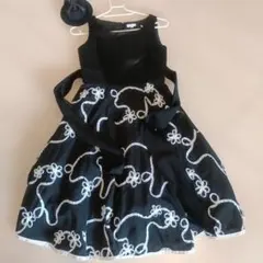 Catherine Cottage ブラックドレス 130