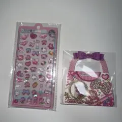 シールセット　［ボンボンドロップシール•おはじきシール］