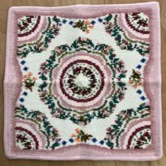 【新品B品】FEILER 花柄タオルハンカチ