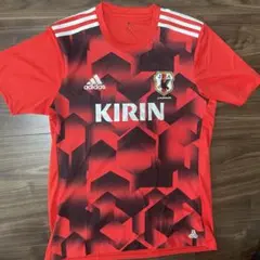 【美品】アディダス サッカー日本代表　トレーニングシャツ　ユニフォーム　L
