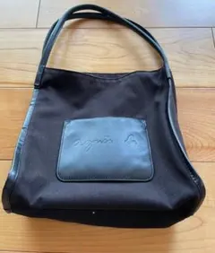 agnes b. VOYAGE ロゴトートバッグ アニエスベー バッグ