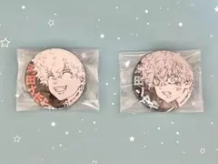 東京リベンジャーズ グリッター缶バッジ ナホヤ ソウヤ 河田兄弟