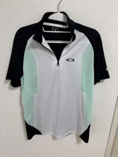 OAKLEY Skull 半袖シャツ Lサイズ ホワイト/ブラック/ミント