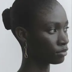 BARJEWELLERY ゴールド フープピアス