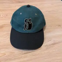 90s OLD STUSSY キャップ 白タグ ネイビー Sロゴ - メルカリ