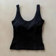 エルロデオ カップ付き タンクトップ ブラックのサムネイル