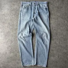 90s USA製 リーバイス 501 デニムパンツ アイスブルー アメカジ 古着