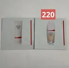 SHISEIDO エッセンス スキングロウ ファンデーション 220&プライマーのサムネイル