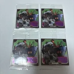 ジョジョの奇妙な冒険　シールウエハース フォーエバー　ストレングス　4枚セット