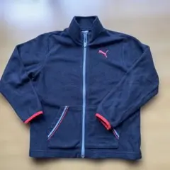 PUMA フリースジャケット ネイビー 110