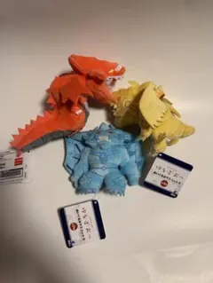 ゆるぎおー　ぬいぐるみマスコット3 三幻神全３種セット