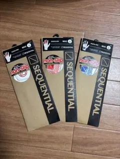SEQUENTIAL ノンスリップグローブ Mサイズ 3色セット
