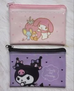 ♡ サンリオ フラットポーチ ♡