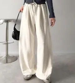 スウェットカーブパンツ　classicalelf