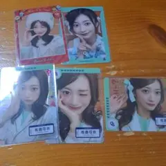 板倉可奈 まとめ売り クリアトレカ カワラボカフェ コンプ