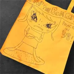 奈良美智 トートバッグ ショルダーバッグ 線画デザイン　38X35