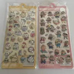 ちいかわ　クレヨンしんちゃん　3Dシール