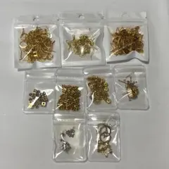 イヤリング　ピアス　キャッチ　金具　パーツ　まとめ売り