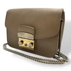 FURLA フルラ メトロポリス チェーンショルダーバッグ 斜め掛け