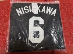 2026年千葉ロッテ　西川選手ビジターユニフォム サイズO