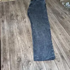 BROWNY STANDARD ダークグレー ストレートデニム Lサイズ