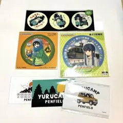 ゆるキャン　蓄光　ステッカー　シール　富士川限定　志摩リン　斉藤恵那