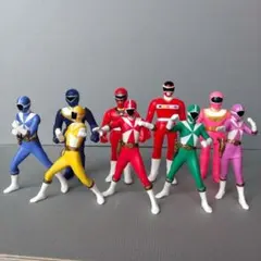 戦隊シリーズミニフィギュア9体セット