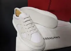 新品 フェラガモ 8.5M Ferragamo 25年現行モデル スニーカーのサムネイル