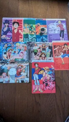 ワンピース 連載20周年記念 大宴会フェア A5サイズ クリアファイル