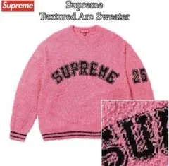 Supreme Textured Arc Sweater ピンクのサムネイル