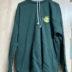 WEGO フード付きトレーナー Mサイズ ダークグリーン