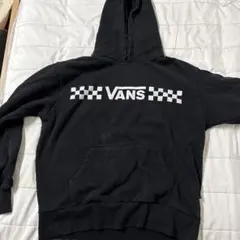 VANS ブラックパーカー Mサイズ
