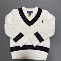 Polo Ralph Lauren ケーブルニット Vネックセーター
