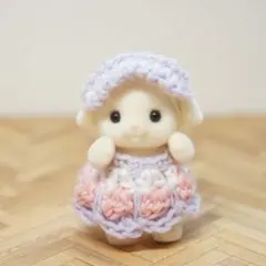 かに様専用‼️いちごロンパース シルバニア 赤ちゃんサイズ - メルカリ