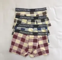 新品メンズXLサイズ 4枚セット通気 吸汗速乾 抗菌防臭加工 ボクサーパンツ