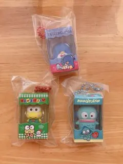 サンリオ　タキシードサム、けろっぴ、ハンギョドン