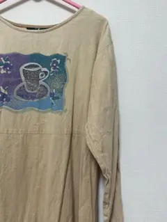 古着屋で購入‼️RitZRag❤︎ベージュ　ビンテージワンピース❤︎アメリカン