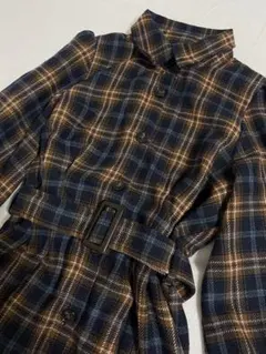 RETRO GIRL チェックミニワンピース