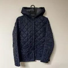 ラベンハム　38 キルティングジャケット　パーカー　フード付き