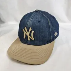 ニューエラ デニムNY ニューヨークヤンキース　New Eraキャプ帽子
