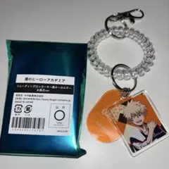 爆豪勝己 極楽湯コラボ ロッカーキー風キーホルダー お風呂ver. ヒロアカ